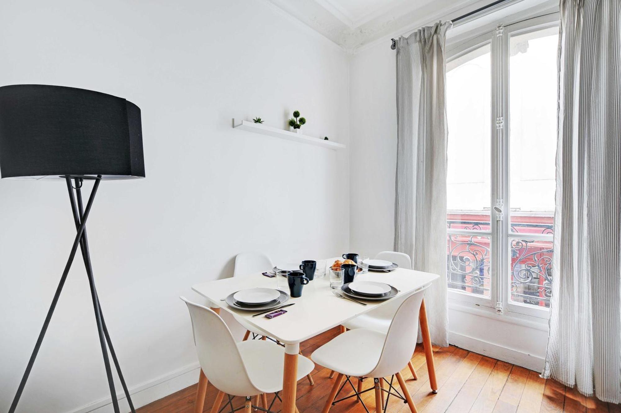 Lovely 1br - 4p - Montmartre - Sacre Coeur Apartment *
